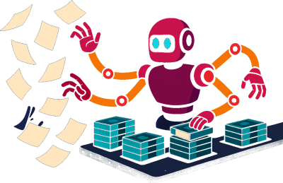 Robot sortira papire